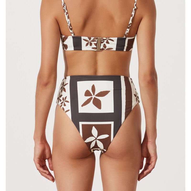 Zulu & Zephyr Sarong Flower Waisted Full Brief image number 1
